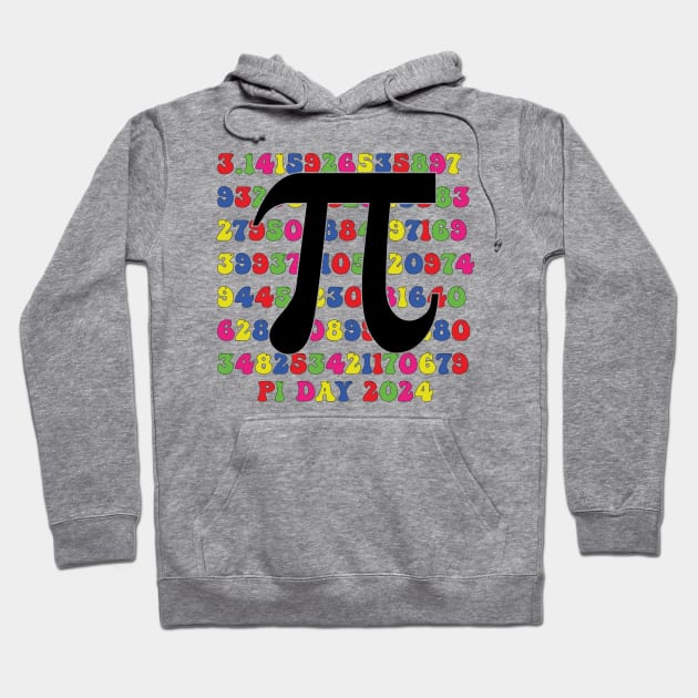 pi day 2024 Hoodie by mdr design